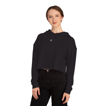 Zachary Peebels® Women's Designer Crop-Top Hoodie