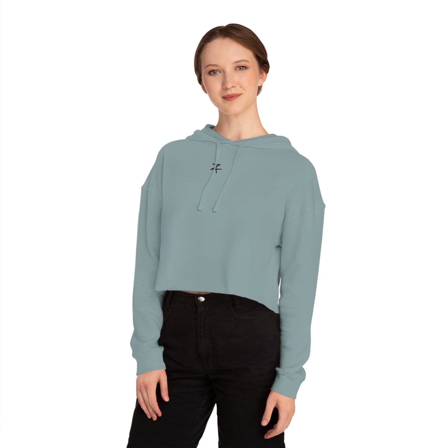 Zachary Peebels® Women's Designer Crop-Top Hoodie